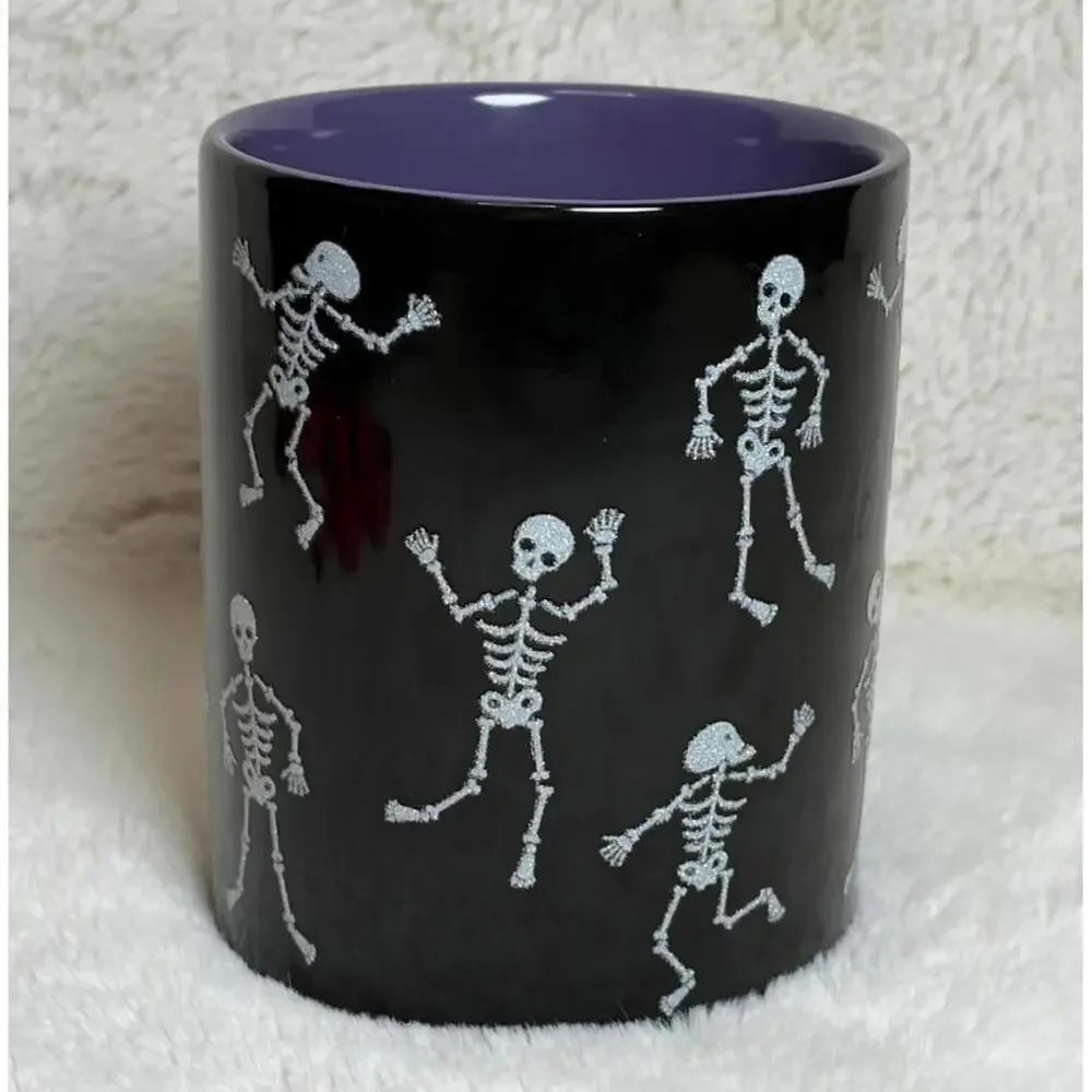 Dancing Skeleton Mug – “Bone to Be Wild” Halloween Coffee Cup​